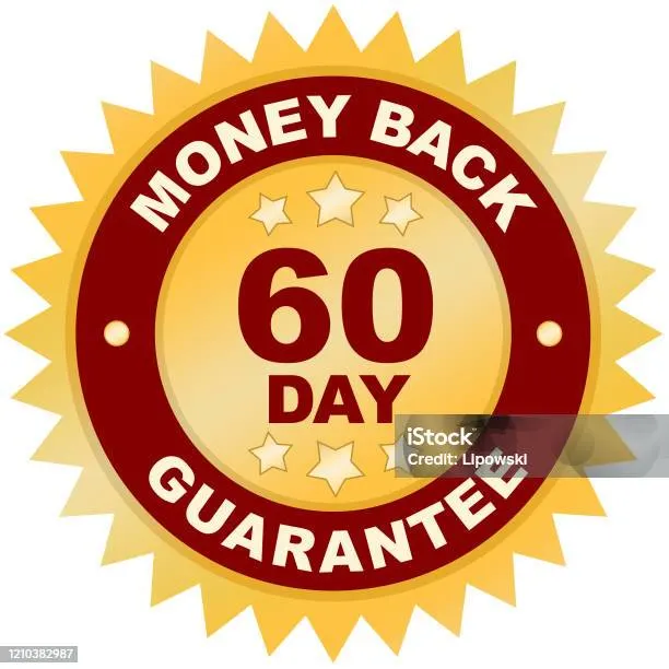60 day money back guarantee